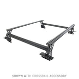 Go Rhino 15-22 Ford F-150 / 19-22 RAM 1500 / 07-21 Toyota Tundra XRS Cross Bars Kit - Tex. Blk - View 16 | Dirty Garage