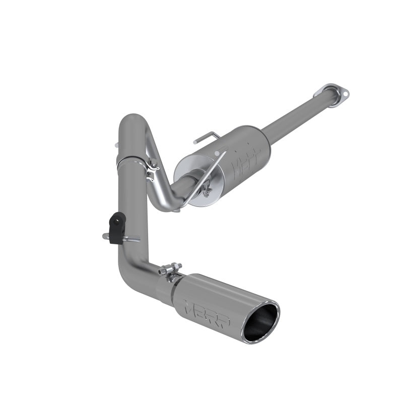 2005-2013 Tacoma 4.0L EC CC Cat Back Single Exit T409 Exhaust | Dirty Garage