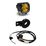 Baja Designs S1 Wide Cornering Electric Start Pit Bike LED Light - Amber | Dirty Garage