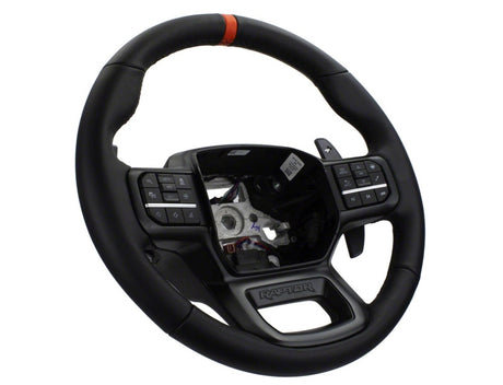 2021+ F-150 Raptor Steering Wheel Kit - Black - View 3 | Dirty Garage