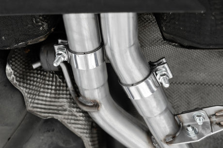 2010-2016 Audi S4 S5 3.0TFSI 2.25" Muffler Bypass Stainless Steel - View 4 | Dirty Garage