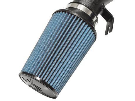 2016-2018 Audi A6 2.0L Turbo Wrinkle Black Cold Air Intake - View 4 | Dirty Garage