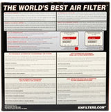 Universal Custom Air Filter - Oval - 11.5in O/S L x 8.125in O/S W x 2in H - View 4 | Dirty Garage