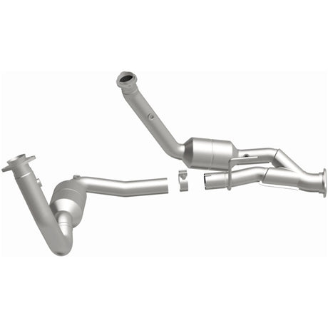 2005-2007 Commander Grand Cherokee 5.7L Catalytic Converter Y-Pipe Assembly - View 3 | Dirty Garage