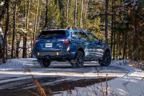2020-2023 Subaru Outback XT Wilderness 2.4L Turbo 2.5" Dual Axle-Back Exhaust System - View 2 | Dirty Garage