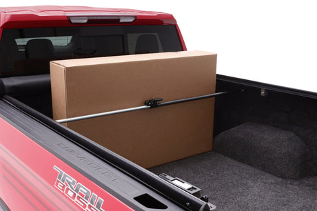 Universal Ratcheting Black Cargo Bar - View 3 | Dirty Garage