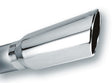 Borla 4in Inlet 5in Round Rolled Angle Cut w/ Clamp x 14in Long Exhaust Tip | Dirty Garage
