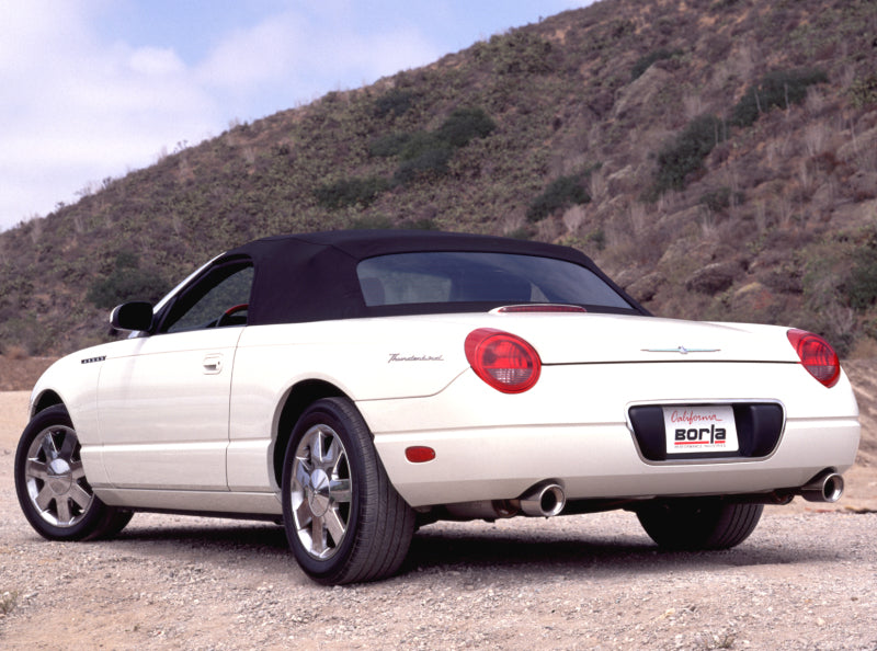 Borla 02 Ford Thunderbird SS Catback Exhaust - View 6 | Dirty Garage