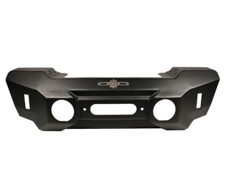 Rock Slide 07-18 Jeep Wrangler JK Big Sky Aluminum Stubby Front Bumper w/ Winch Plate | Dirty Garage