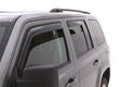 2007-2018 Patriot Front and Rear Window Deflectors Smoke 4-Piece | Dirty Garage