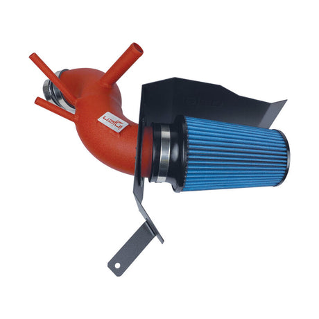 2018-2021 Stinger 2.0L Turbo Wrinkle Red SP Series Short Ram Cold Air Intake System - View 4 | Dirty Garage