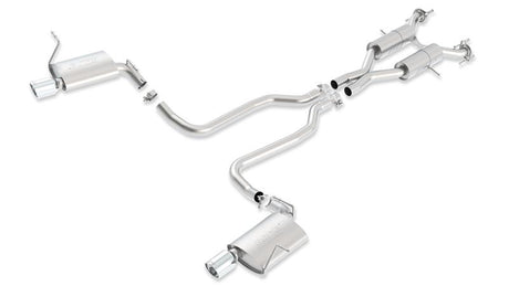 Borla 11-16 Jeep Grand Cherokee Limited/Laredo 5.7L 8cyl 4WD/RWD SS Catback Exhaust | Dirty Garage