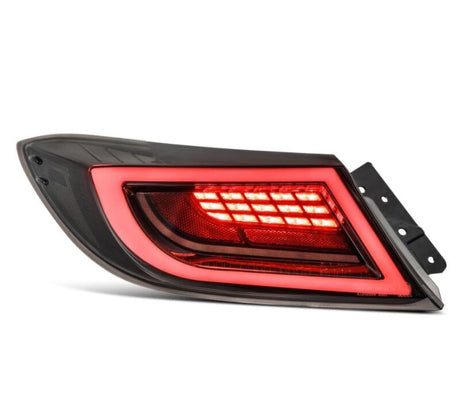 2022-2024 GR86 BRZ Luxx-Series LED Tail Lights Black Smoked - View 2 | Dirty Garage