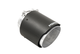 Universal Carbon Fiber Dual Wall Tip 4".5" OD 3" Inlet 6.13" L - View 2 | Dirty Garage