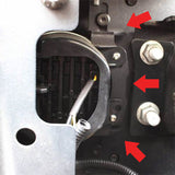 Wrangler LED Fog Light Adapter Brackets - View 2 | Dirty Garage