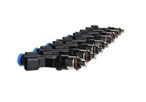Universal 55 LB/HR at 40PSI Fuel Injector Set 8 Pack - View 3 | Dirty Garage