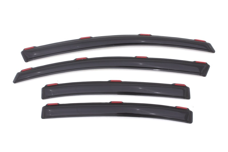 2012-2015 Civic Ventvisor Front and Rear Window Deflectors Smoke 4-Piece | Dirty Garage