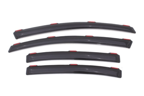 2012-2015 Civic Ventvisor Front and Rear Window Deflectors Smoke 4-Piece | Dirty Garage