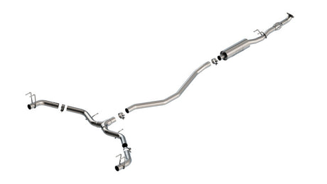 Borla 22-24 Honda Civic Sport Touring AT/MT ATAK Catback Exhaust (Reuse O.E. Tips / Valance) | Dirty Garage