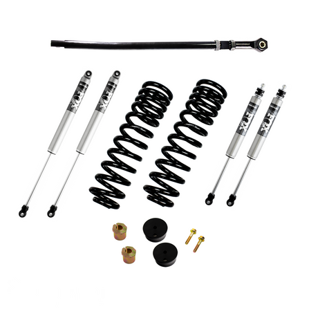 2005-2016 Superduty 2.5" Stage 2 Leveling Kit with Fox Shocks | Dirty Garage