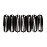 Rugged Ridge Grille Inserts Perforated 07-18 Jeep Wrangler | Dirty Garage