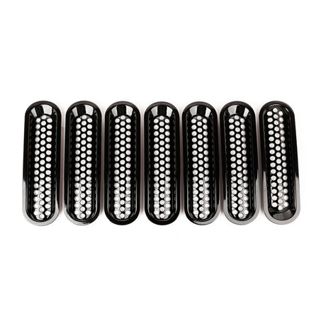 Rugged Ridge Grille Inserts Perforated 07-18 Jeep Wrangler | Dirty Garage