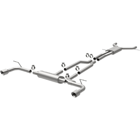 2007-2015 Audi Q7 V8 4.2L Dual Split Rear Exit Stainless Steel Cat-Back Performance Exhaust | Dirty Garage
