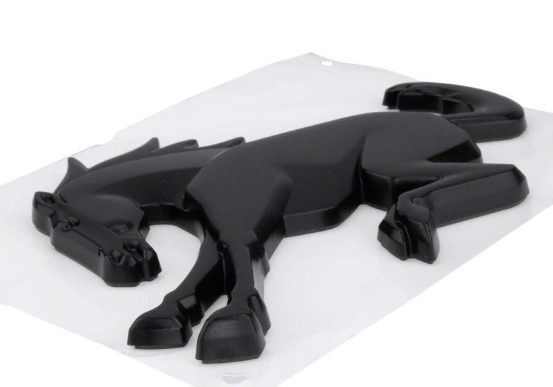 Universal Bronco Rear Emblem - Matte Black - View 3 | Dirty Garage