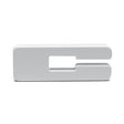Universal Illuminated C Letter LED w/ Matte White Surface Finish | Dirty Garage