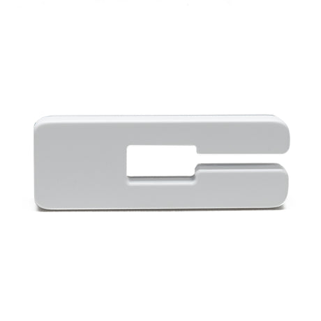 Universal Illuminated C Letter LED w/ Matte White Surface Finish | Dirty Garage