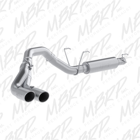 2014-2016 Ram HD 6.4L 4" 409 SS Single Side Dual Outlet Cat Back Exhaust | Dirty Garage