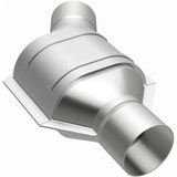 Universal 2.25 Angled Inlet Catalytic Converter - View 2 | Dirty Garage