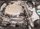 2003-2006 G35 Sedan Black Cold Air Intake - View 5 | Dirty Garage