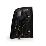 2009-2018 Ram HD Luxx-Series LED Tail Lights Alpha-Black with Activation Light and Sequential Signal - View 2 | Dirty Garage