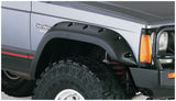 1984-2001 Cherokee 4-Door Cutout Style Fender Flares 4pc - Black | Dirty Garage