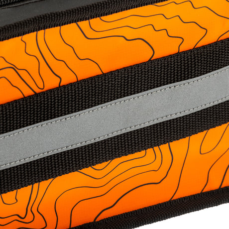ARB Micro Recovery Bag Orange/Black Topographic Styling PVC Material - View 3 | Dirty Garage