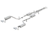 Borla 15-16 Dodge Challenger R/T 5.7L Dual Rectangle Angle Cut Dual Split Rear Exit S-Type Exhaust | Dirty Garage