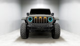 2007-2017 Wrangler Gladiator 7in High Powered LED Headlights Pair Dynamic - View 2 | Dirty Garage