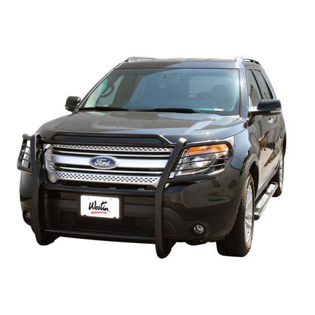 Westin Premier 4 Oval Nerf Step Bars 75 in - Black - View 3 | Dirty Garage