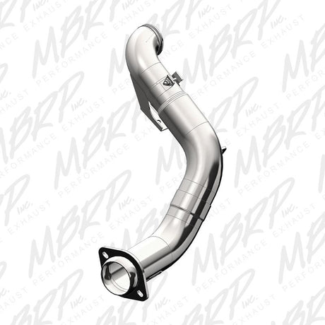 2015 Superduty C&C 4" Turbo Down Pipe T409 Aluminized | Dirty Garage