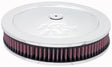 Universal 5 1/8in Flange 11in OD 3 1/4in Height w/Vent Custom Air Cleaner Assembly | Dirty Garage