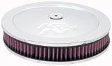 Universal 5 1/8in Flange 11in OD 3 1/4in Height w/Vent Custom Air Cleaner Assembly | Dirty Garage