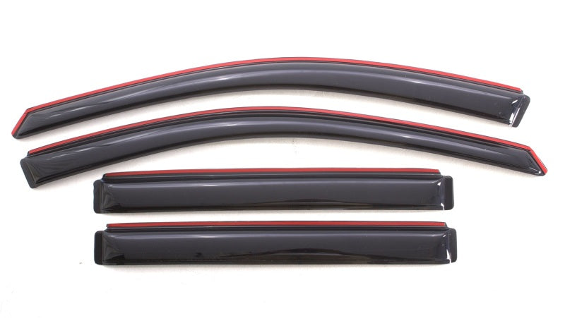 2008-2017 Buick Enclave Ventvisor Front Rear Window Deflectors Smoke 4-Piece - View 9 | Dirty Garage