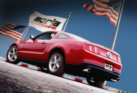 Borla 2010 Mustang GT 4.6L S-type Exhaust (rear section only) - View 5 | Dirty Garage