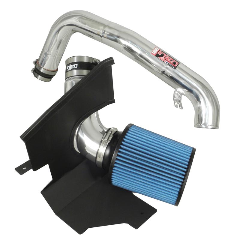 2013-2014 Focus ST 2.0L Polished Short Ram Intake w/ Heat Shield | Dirty Garage