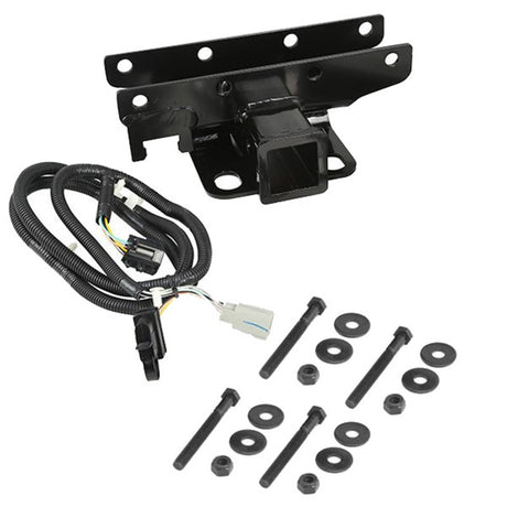 Rugged Ridge Receiver Hitch Kit w/ Wiring Harness 07-18 Jeep Wrangler JK | Dirty Garage