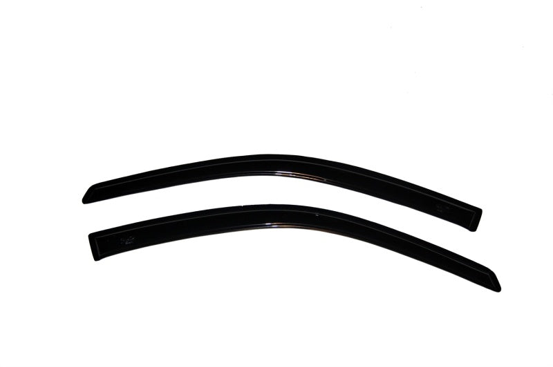 1997-2001 Mirage Coupe Ventvisor Outside Mount Window Deflectors Smoke - View 2 | Dirty Garage