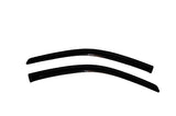 1997-2001 Mirage Coupe Ventvisor Outside Mount Window Deflectors Smoke - View 2 | Dirty Garage