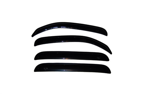 2006-2011 HHR Ventvisor Outside Mount Window Deflectors Smoke 4-Piece - View 4 | Dirty Garage
