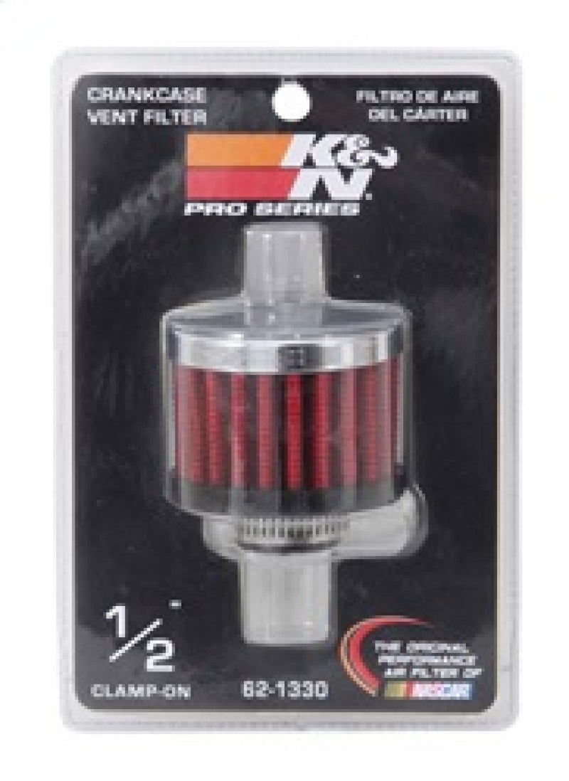 Universal Clamp On Rubber Base Crankcase Vent Filter 0.5in Flange ID 2in OD 1.5in Height - View 8 | Dirty Garage